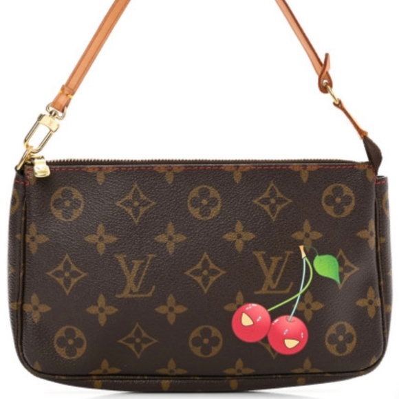 Louis Vuitton Monogram Cerises Cherry Bucket Bag at 1stDibs